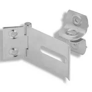 PORTA-CADEADO KALA 5" ZINCADO 12 PEÇAS