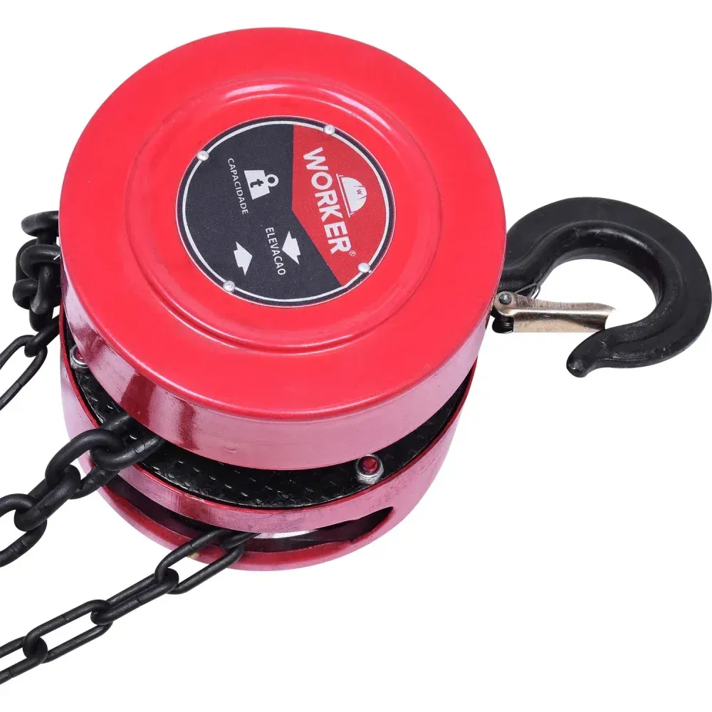 Talha Manual 2 Toneladas 5m Worker em oferta!