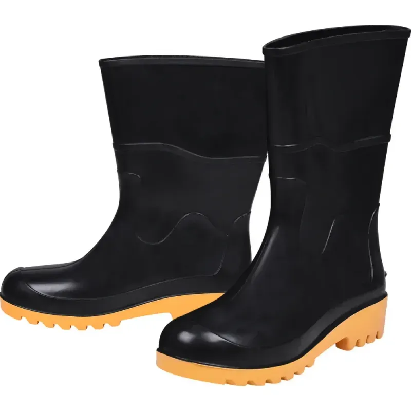 Bota-PVC-Preta-Amarelo-Nr-46-Cano-Medio-Sem-Forro-Worker
