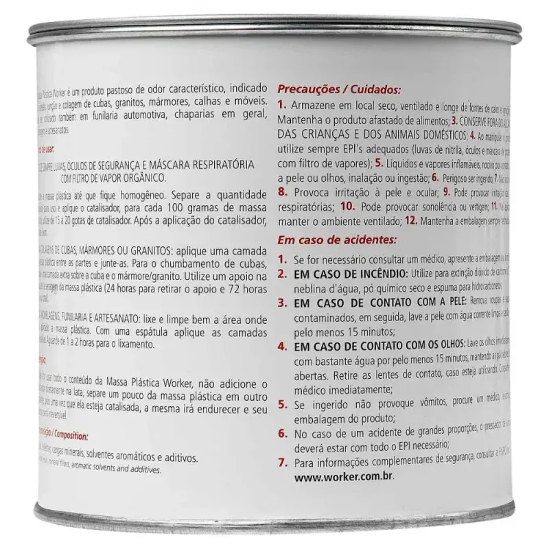 Massa-Plastica-Branca-1kg-Worker