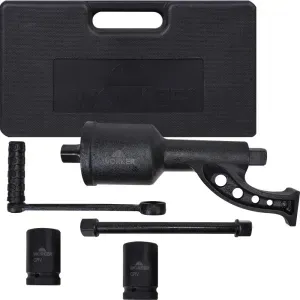 Chave de Roda Desforcímetro Preta 5800Nm 18Kgf Worker