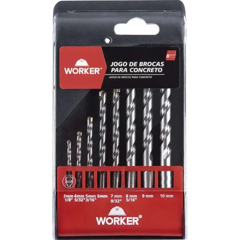 Jogo-de-Brocas-para-Concreto-com-8-Pecas-Worker