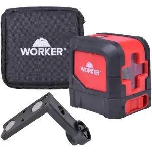 Nível a Laser de Autonivelamento Vermelho 15m 3V Worker