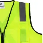 Colete-Refletivo-Amarelo-4 Bolsos-Tamanho-G-Worker