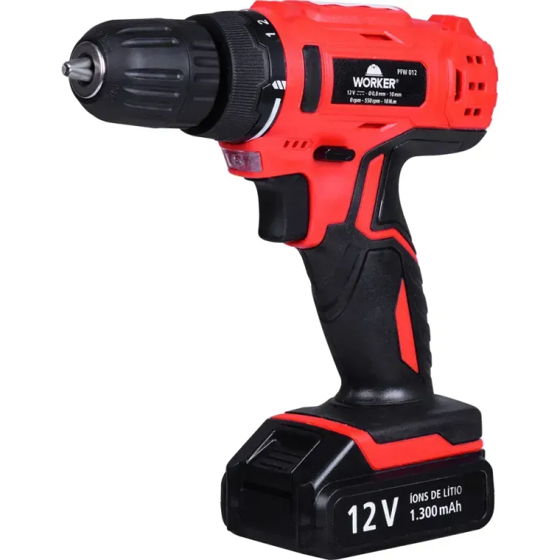 Furadeira-Parafusadeira-a-Bateria-com-16-Pcs-12V-Biv-Worker
