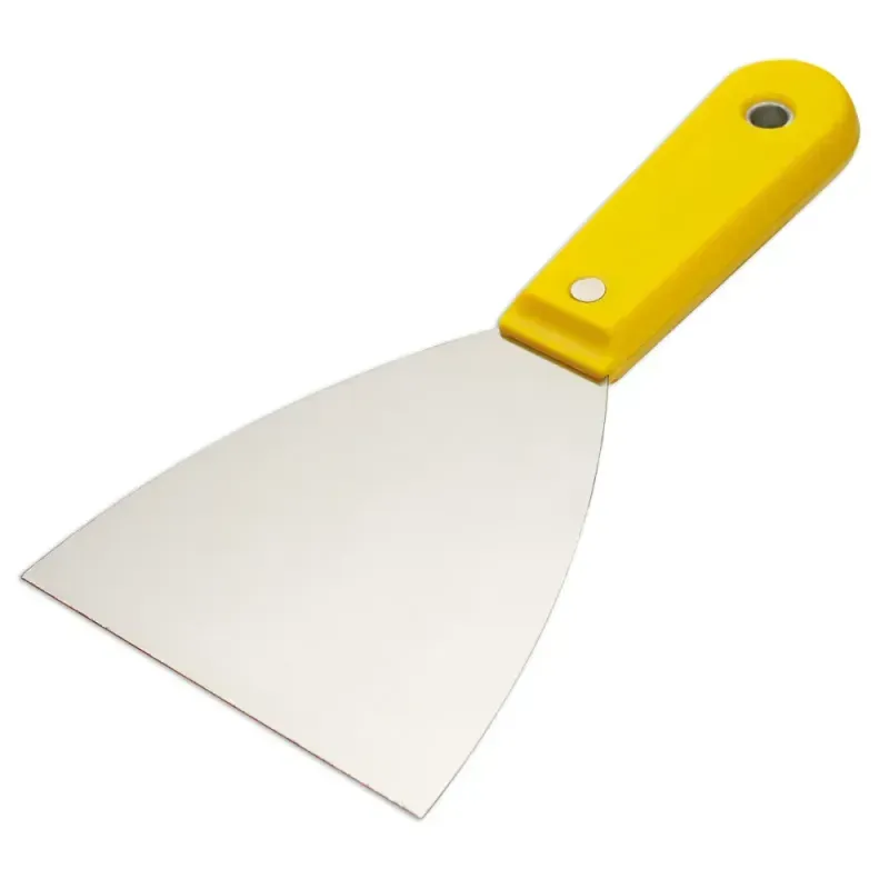 Espatula-em-Aco-Polido-10cm-com-Cabo-Plastico-Worker