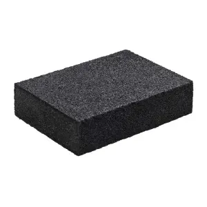 Esponja Abrasiva Preta Grão 100 100x70x25mm Worker