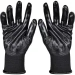 Luva-Poliester-Banhada-Borracha-Nitrilica-Tam10-Preto-Worker