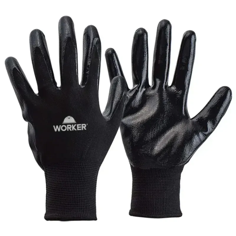 Luva-Poliester-Banhada-Borracha-Nitrilica-Tam-7-Preta-Worker
