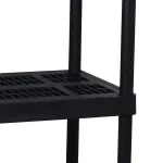 Estante-Plastica-com-4-Prateleiras-Preta-70Kg-Worker