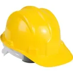Capacete-de-Protecao-Amarelo-com-Carneira-e-Aba-Frontal-Worker