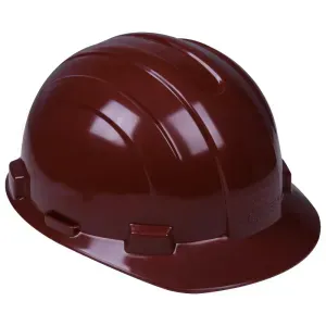 Capacete de Proteção Industrial Marrom Max Worker