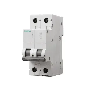 Disjuntor Bipolar Din Curva B 25a Siemens