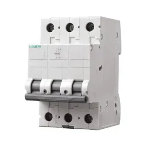 Disjuntor Tripolar Din Curva C 20A Siemens