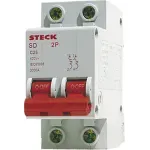 DISJUNTOR-BIPOLAR-STECK-DIN-CURVA-C-32A-3KA