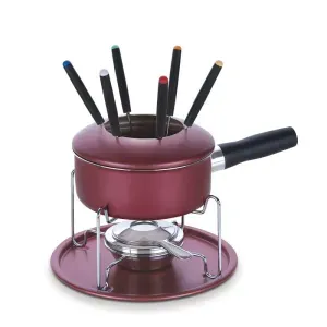 APARELHO FONDUE TRAMONTINA ALUMÍNIO VERMELHO