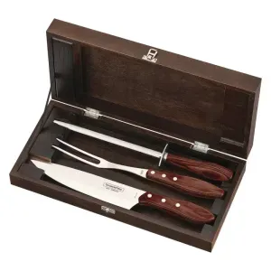 Kit para Churrasco com Cabo Vermelho 4 Peças Tramontina