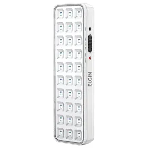 Luminária de Emergência LED 2W 110lm Bivolt Elgin