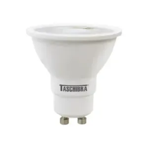 Lâmpada Led Dicroica Mr16 Gu10 7w 65000k Taschibra