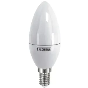 Lâmpada Led Vela E14 Leitosa 3,1w 6500k Biv Taschibra