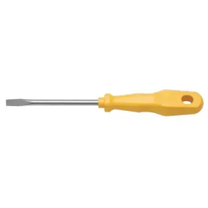 Chave Fenda Tramontina Quadrum Cabo Azul 1/4X4"