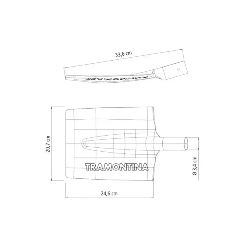 Vanga-Quadrada-400-20-2mm-Aco-sem-Cabo-Tramontina-