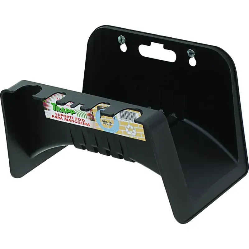 Suporte-de-Parede-para-Mangueira-Preto-SM-35-Trapp