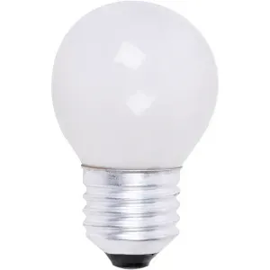 Lâmpada Bolinha 15w E27 Leitosa Incandescente Liege 127v