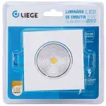 Luminaria-de-Embutir-Quadrada-65Im-3000k-5W 240V-Liege