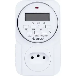 Timer Digital com 8 Programa Biv Liege