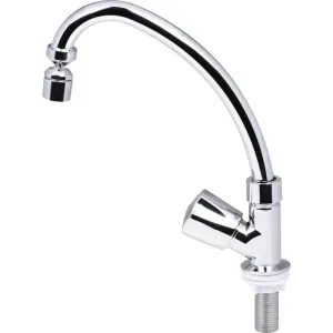 Torneira Bica Móvel Liege 1/4" Mesa ABS Cromada C50