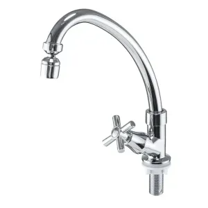 TORNEIRA BICA MÓVEL LIEGE 1/4" MESA ABS CROMANDO C66