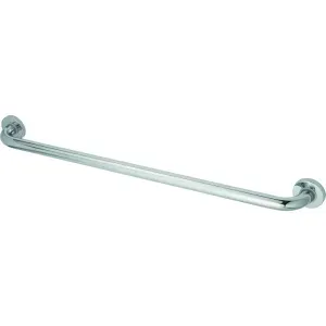 Barra de Apoio para Banheiro em Aço Inox 32mm 90cm Liege
