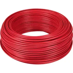 Cabo Flexível 1,5mm Vermelho 750V 100m Liege