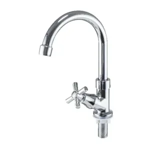 Torneira Lavatório  1/4" Giratório Abs Cromado C66 Liege