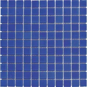 Pastilha De Vidro Cristal Azul 30cmx30cm Liege