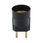 PORTA-LAMPADA-LIEGE-ADAP-PLUGUE-MACHO-PR