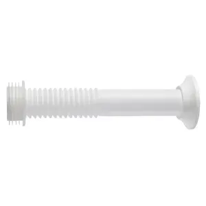 TUBO LIGACAO VASO LIEGE FLEXIVEL BRANCO