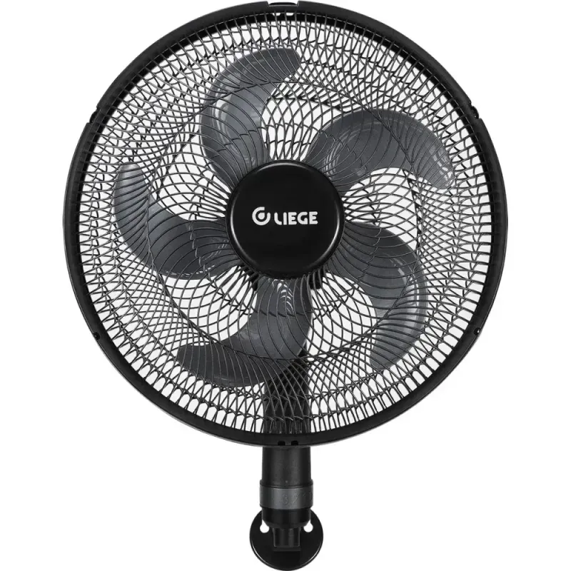 Ventilador-de-Parede-Preto 50cm-130W-127V-Liege