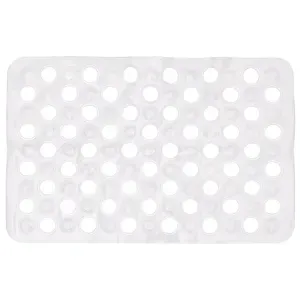 TAPETE BOX BANHEIRO KALA 48X32CM TRANSPARENTE