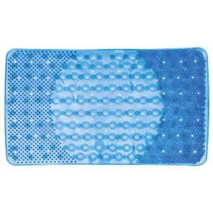 TAPETE BOX BANHEIRO KALA 67X37CM AZUL