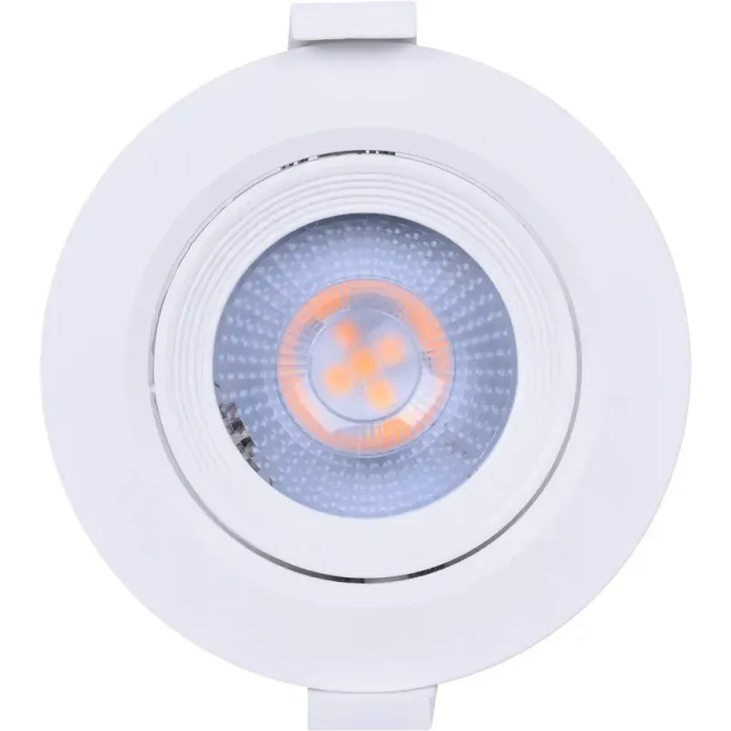 Spot-Led-Mr11-Embutir-Redonda-3w-Amarela-Liege
