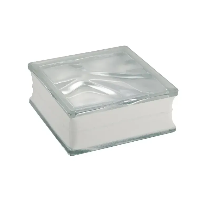 Tijolo-de-Vidro-Wave-Transparente-19x8cm-6-Pecas-Liege