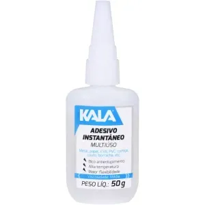 Adesivo Instantâneo Bico Anti Entupimento Kala 50g