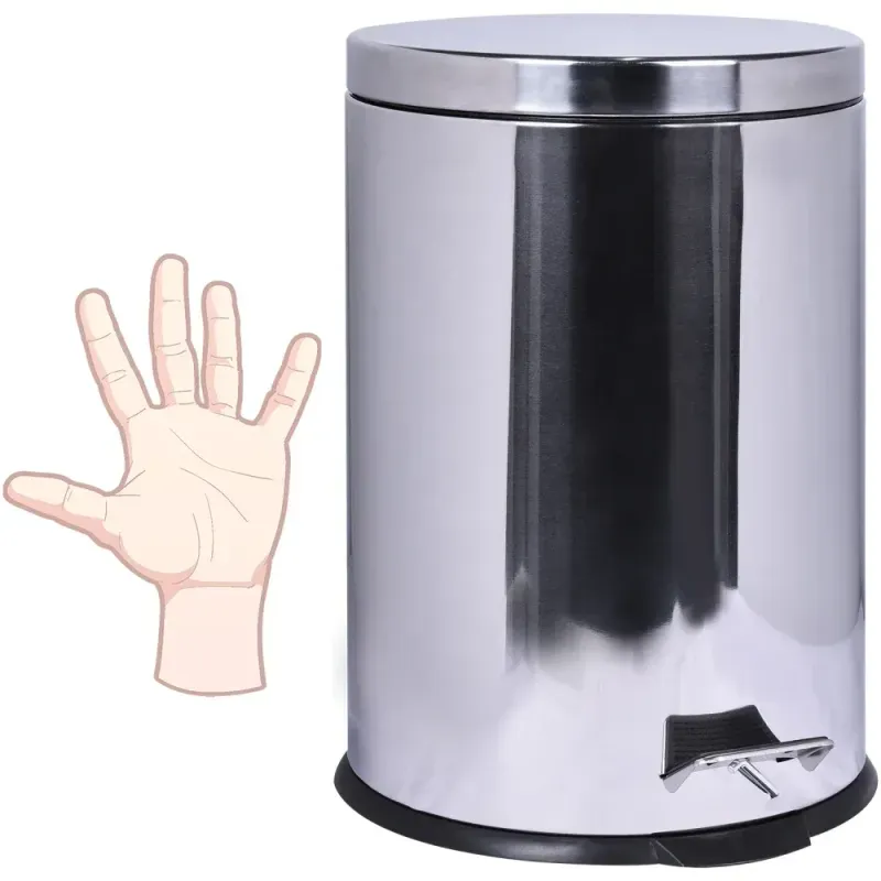 Lixeira-de-Aco-Inox-com-Pedal-20-Litros-Kala