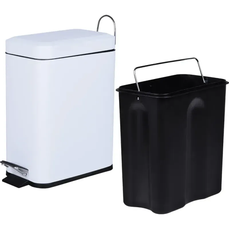 Lixeira-Retangular-Slim-Ferro-5-Litros-Branca-Kala