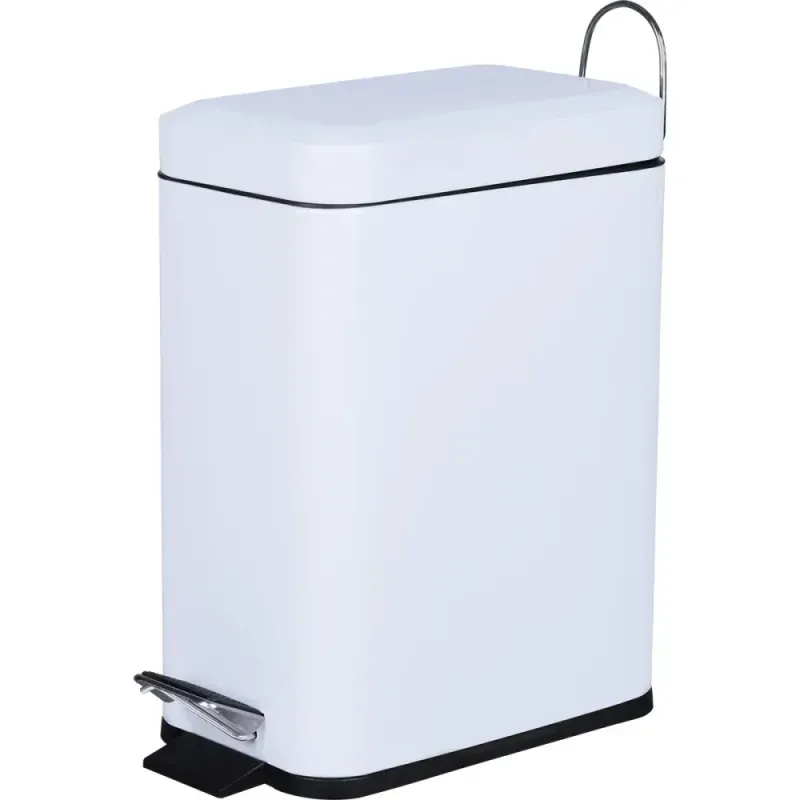 Lixeira-Retangular-Slim-Ferro-5-Litros-Branca-Kala