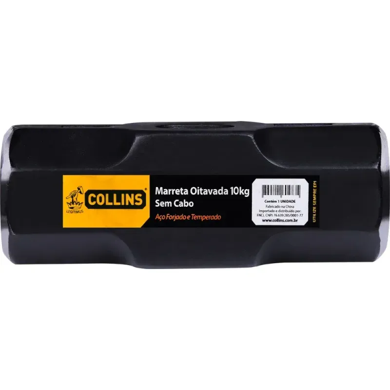 Marreta-Oitavada-10Kg-sem-Cabo-Collins