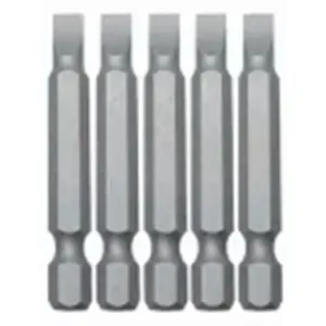 Bits Fenda 6,0mm 1/4" x 50,8mm com 5 Peças Collins