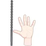 BROCA-CONCRETO-COLLINS-EXTRA-LONGA-1900MM